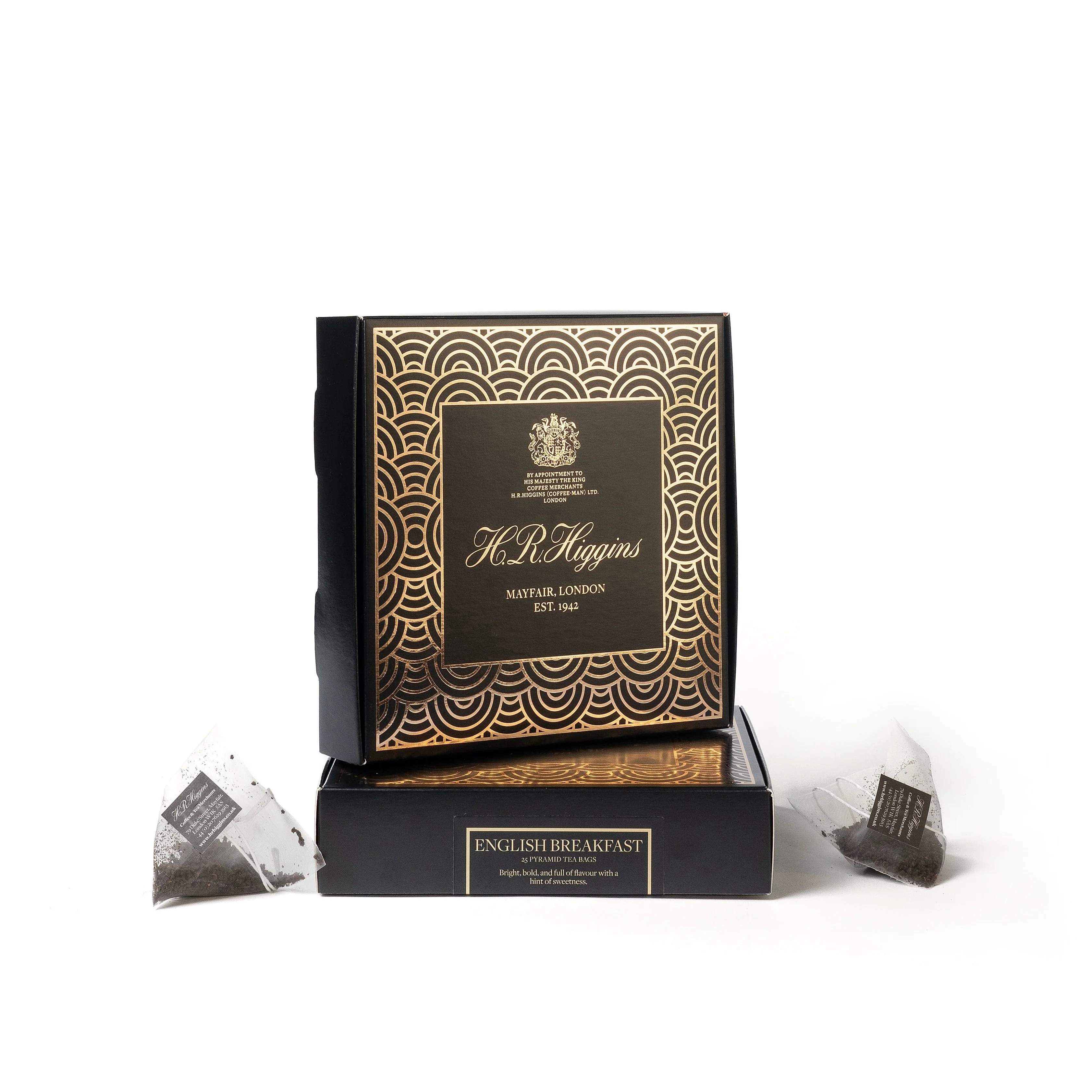 English Breakfast Pyramid Tea Bag Box - Image 3