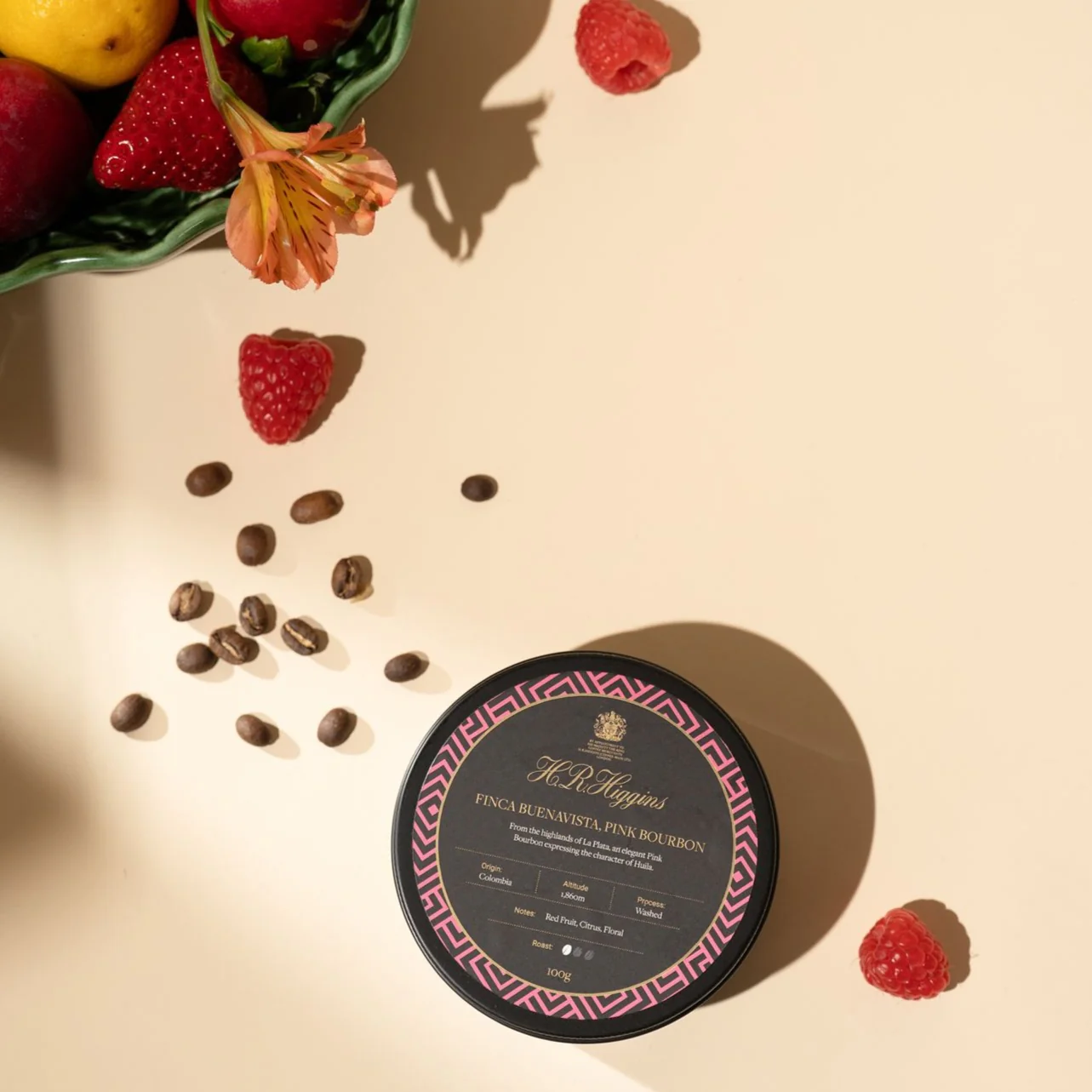 Finca Buenavista, Pink Bourbon - Whole Bean Coffee Tin - Image 3