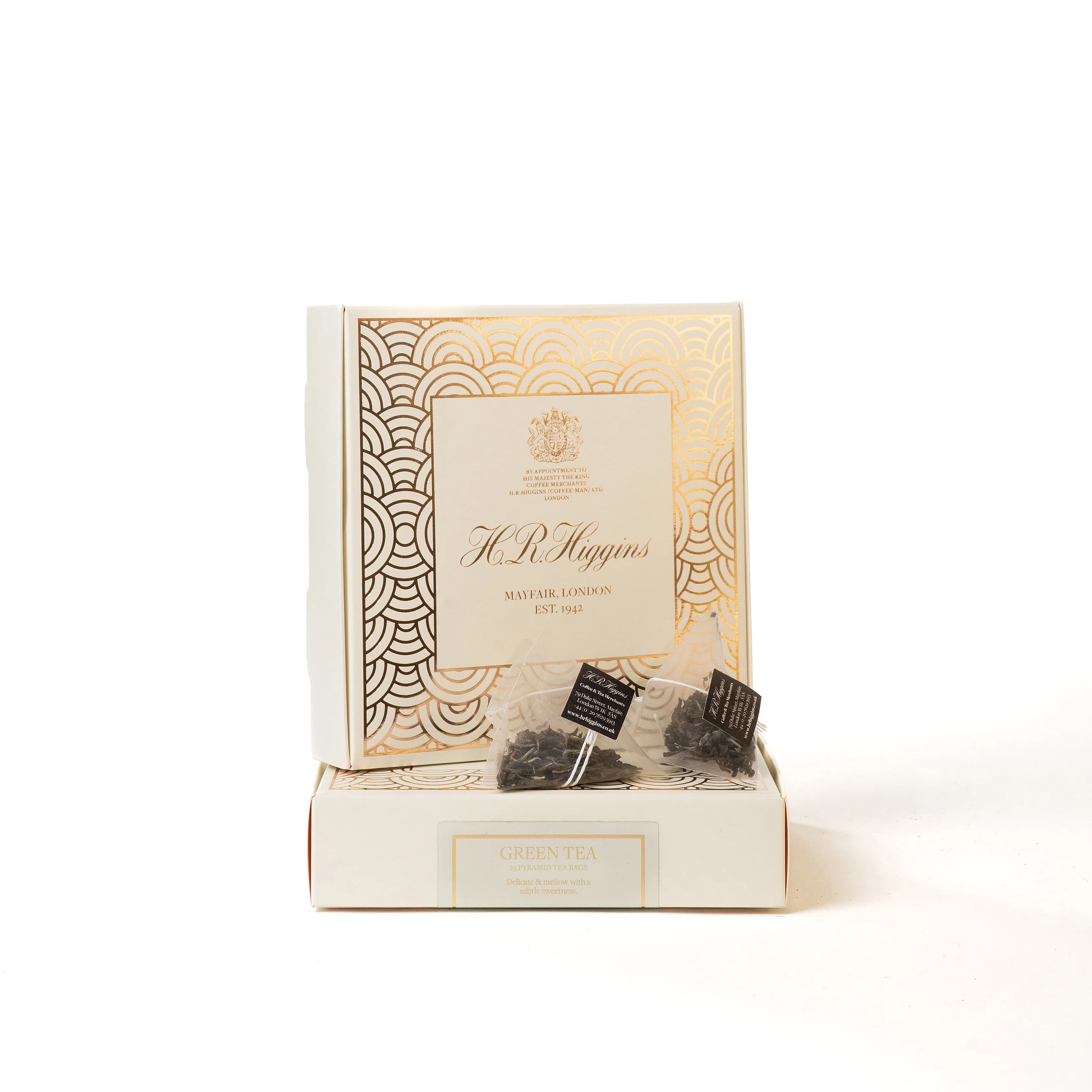 Green Tea Pyramid Bag Box - Image 3