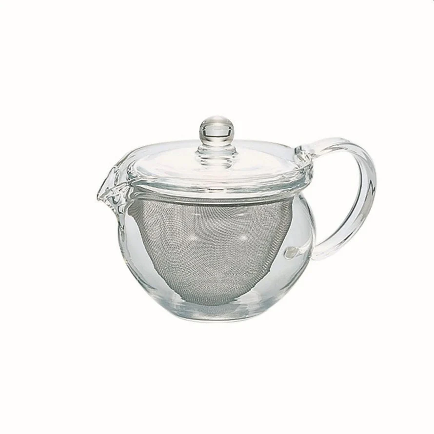 Hario Glass ChaCha Kyusu Maru Teapot - Image 8