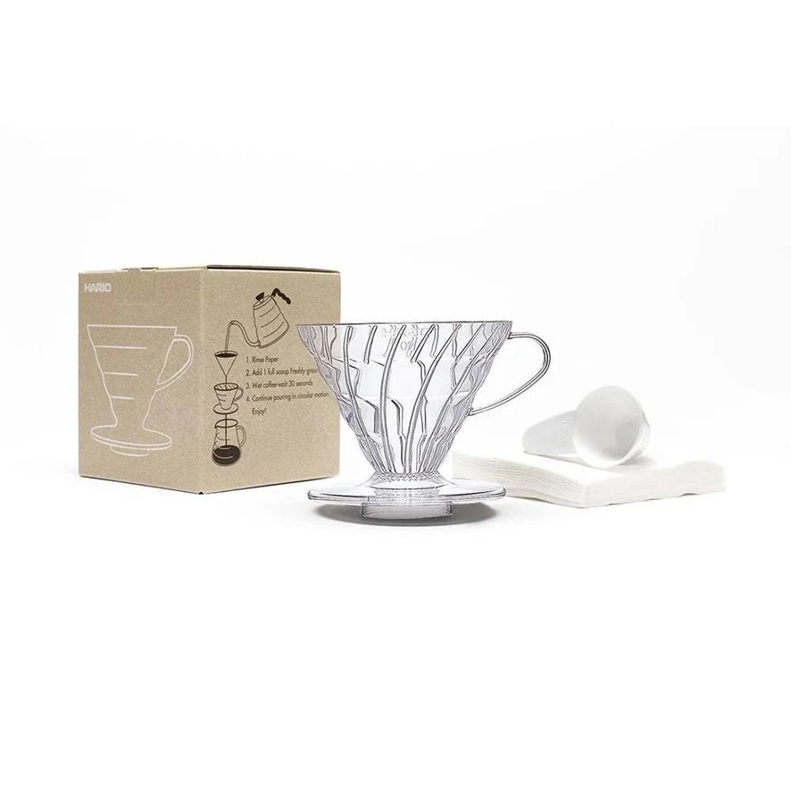 Hario Transparent V60 Coffee Dripper Set - Size 02 - Image 3