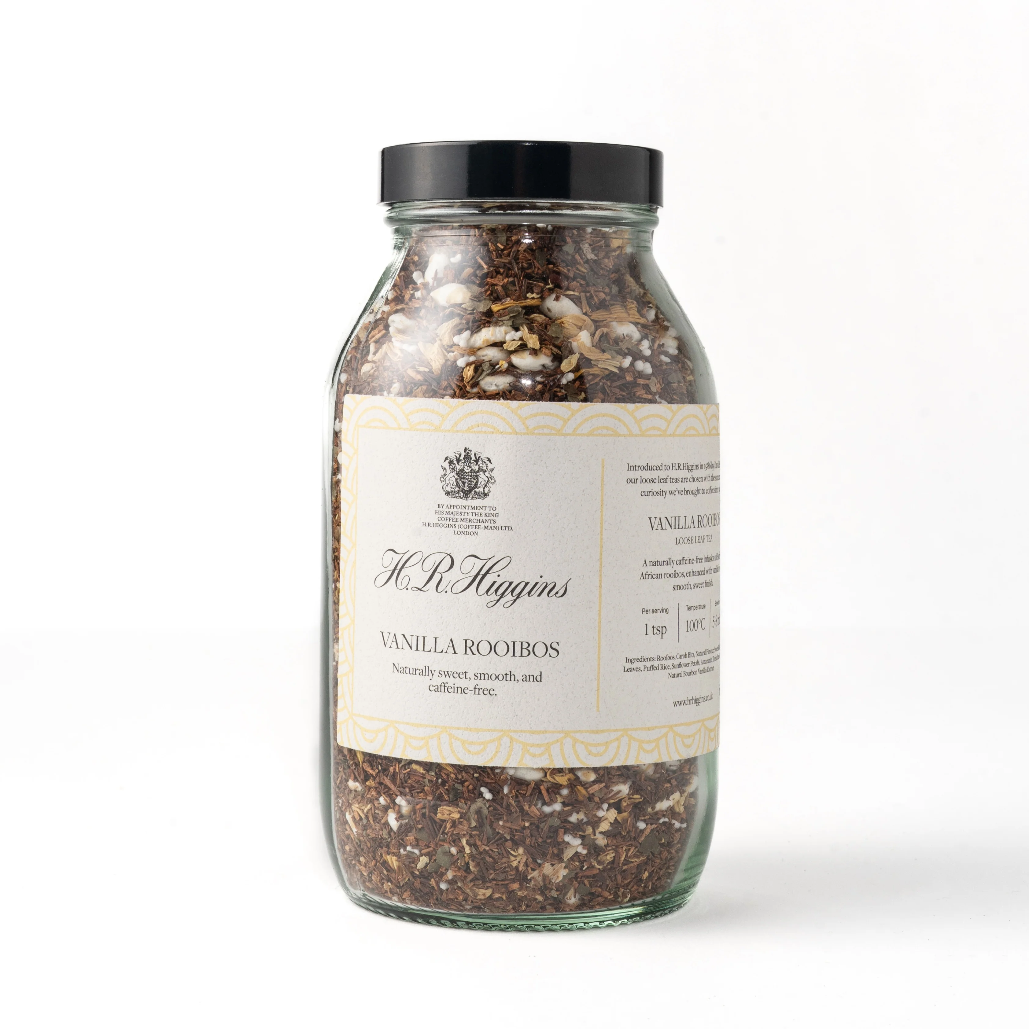 Vanilla Rooibos Loose Leaf Tea Jar - Image 3